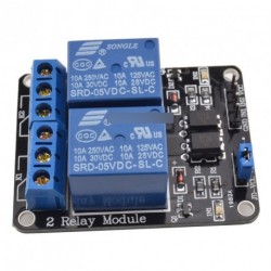 10 db AVR DSP ARM Arduino 2 csatornás relé modul