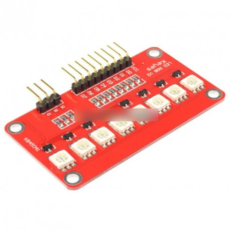 10db színes LED nyomtatott áramköri modul Arduino