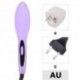 Női elektromos hajvasaló Comb Irons Brush Kerámia