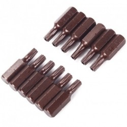 12db 1/4 '' T20 Mágneses Tip Torx csavarhúzó bit