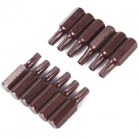 12db 1/4 '' T20 Mágneses Tip Torx csavarhúzó bit