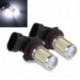 H4 / ​​H7 / 9005/9006 33SMD LED autós fényszóró izzó nappali menetlámpa fehér motorkerékpár ködlámpa