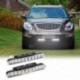 2db 12W 30LED nappali menetfény DRL Ködfehér lámpák Amber Turn Signal 12V