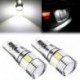 2db T10 501 194 W5W 5630 LED SMD autó HID Canbus  égő izzó