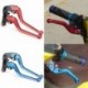 1 pár  színes motorkerékpár hosszú CNC fék tengelykapcsoló kar Divat