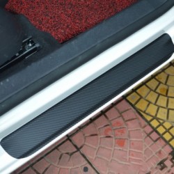 4db / Set 3D autós ajtó pedál hátsó lökhárító csomagtartó farokszalagszál-védő matrica