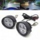 2db LED motorkerékpár-fényszóró tükörkeret vezetõ köd spot fejlámpa reflektorlámpa