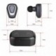 ezüst - Mini vezeték nélküli Bluetooth fülhallgató sport fejhallgató HIFI In Ear sztereó fülhallgató