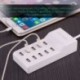 10 USB port gyors töltő adapter fal töltő HUB az IPhone Samsung Tablet