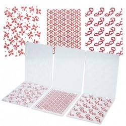 1 lap különböző minta DIY átlátszó bélyeg  Papír Craft Scrapbook dekoráció