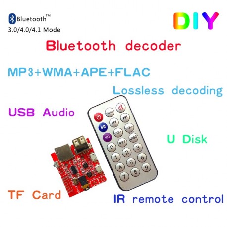 4.1 Bluetooth MP3 dekódolás autó hangszóró modul távirányítóval