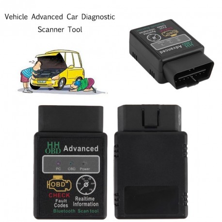1x ELM327 jármű HH ODB ODB2 V2.1 Bluetooth autó automatikus diagnosztikai szkenner