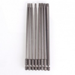 T8 T10 T15 T20 T25 T27 T30 T40 150mm Mágneses Torx Biztonsági elektromos csavarhúzó fúró készlet