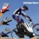 1x Kerékpározás kerékpár kerékpár MTB motorkerékpár verseny sportos teljes ujjgél kesztyű