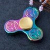 1x szivárványos fidget Spinner pörgettyű Tri-Spinner Fidget Gyro EDC Autizmus Játékok