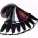 Minőség Állítható Színes Gitár Strap Nylon Bass öv Musical Instrument