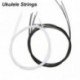 4db / set Professzionális Csere Zeneszerszám Mini Guitar Ukulele Strings