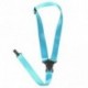 Világoskék - Kiváló minőségű színes állítható hosszúságú Ukulele Strap illik minden mérethez
