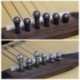 6db Kiváló minőségű kónusz fém akusztikus gitár hurokcsapok string pegs