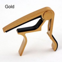 Guitar Capo fekete alumínium rugó elektromos akusztikus szorító gyors kioldása