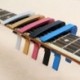Ezüst - Guitar Capo fekete alumínium rugó elektromos akusztikus szorító gyors kioldása