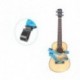 fekete - 60-75cm-es minőségi kis gitár öv zenei műszer poliészter Ukulele Strap