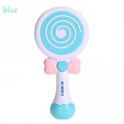 Infant Multifunkcionális csörgő játék Lollipop alakú elektromos csengőhangos kézilabda