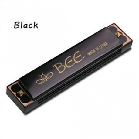 Színes vadonatúj Double Row Bee 24 lyuk Harmonica Musical Beginner Ajándék