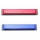Kék - Színes vadonatúj Double Row Bee 24 lyuk Harmonica Musical Beginner Ajándék