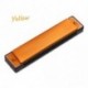 Kék - Színes vadonatúj Double Row Bee 24 lyuk Harmonica Musical Beginner Ajándék