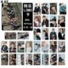 88 x 56mm-es 30db-os fotó szett - LOMO kártya - KPOP - BTS - Bangtan Boys - 7