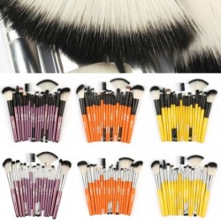18db  színes kozmetika smink kefe ecset szemhéjárnyaló alapozó ecset szett készlet