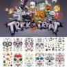 Ideiglenes Tetoválás - vízálló matrica - unisex - Tetovált fejekkel - Halloween mintákkal - Többféle mintával