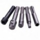 3x SDS Plus fúrócsavar meghajtó 1/4 "3/8" 1/2 "adapter   2x 1/4" -os hexadecimális tartó