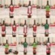 Karácsony Santa Wine Bottle Apréco Wrap Cover Xmas vacsora Party Table Decoration