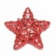 Piros - 5PCS 6CM Rattan Star díszítő díszek DIY karácsony / szülinapok &amp  Home Deor