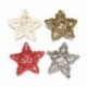 Piros - 5PCS 6CM Rattan Star díszítő díszek DIY karácsony / szülinapok &amp  Home Deor