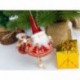Piros Mikulás - Hóember Játékok Santa Claus Otthoni Dekoráció Karácsonyi lógó baba díszítő díszek