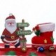 Karácsony Mikulás Hóember Ornament Xmas Nappali Táblázat Dekoráció Craft Ajándékok