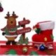 Karácsony Mikulás Hóember Ornament Xmas Nappali Táblázat Dekoráció Craft Ajándékok