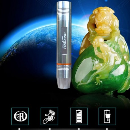 1x Jade kő 320 Lumens lámpa  azonosító CREE Q5 LED fehér fény