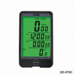 1x LCD vízálló kerékpár sebességméró