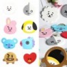 BT12 zsebtükör - kézi tükör - kis kozmetikai tükör - Választható mintával - KPOP - BTS - Bangtan Boys
