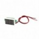 1x Digitális feszültségmérő Mini LED panel feszültség LCD Voltmérő