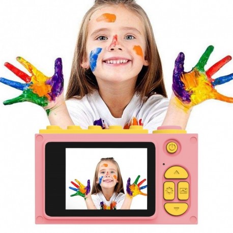 8,0MP gyerek digitális fényképezőgép 2,0"LCD mini kamera  születésnap / karácsonyi ajándék (vízálló)
