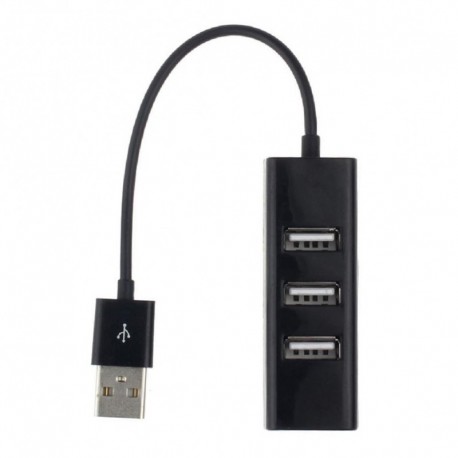 4 portos USB USB 2.0 adapter csatlakozó Hálózati be- kikapcsolás PC laptophoz