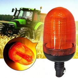 80LED traktor Autó vészhelyzetre figyelmeztető villanófény villogó fényjelző fénymotoros borostyán