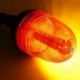 80LED traktor Autó vészhelyzetre figyelmeztető villanófény villogó fényjelző fénymotoros borostyán