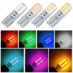 1db T10 w5w 24SMD Autó LED izzó Canbus Auto belső szilícium lámpa