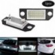 1db fehér szám rendszámfény  lámpa  hiba a 2003-2008-as Ford Focus MK2